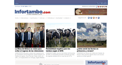 Desktop Screenshot of infortambo.com