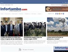 Tablet Screenshot of infortambo.com